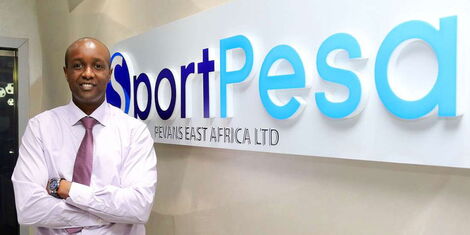 File image of Sportpesa CEO Ronald Karauri