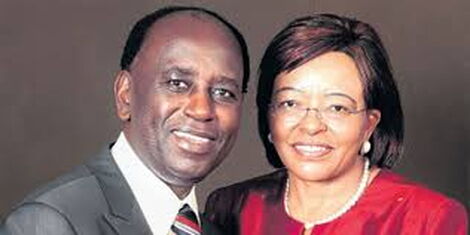 A photo of Dr Dan Gikonyo and Dr Betty Gikonyo, the CEOs of the Karen Hospital.