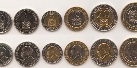 image of kenyan shilling coins