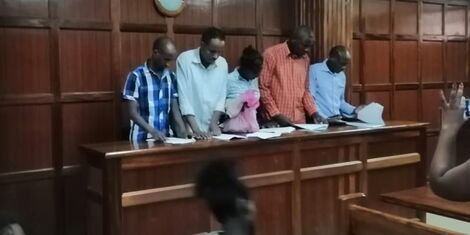 PHOTOS: 5 Dusit D2 Attack Suspects Appear in Court 