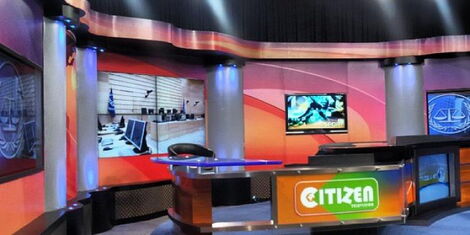 Image result for Citizen tv studio
