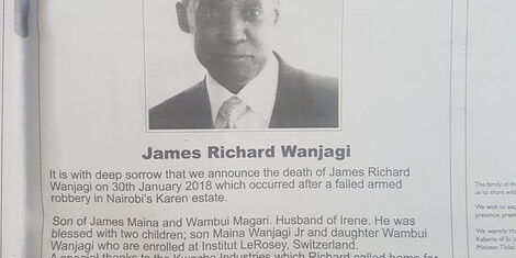 Kenyans React To Obituary Of Jimmy Wanjigi Lookalike Photos Kenyans Co Ke