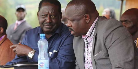 Image result for Isaac Ruto and Raila