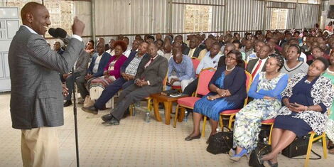 Image result for DP Ruto Speaking on Sunday during a church service in Naivasha