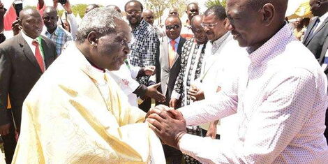 Image result for pope and ruto