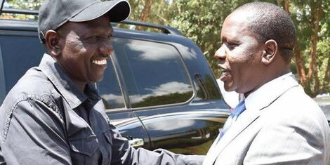 Image result for fred matiangi and ruto