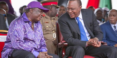 Image result for Atwoli and Uhuru