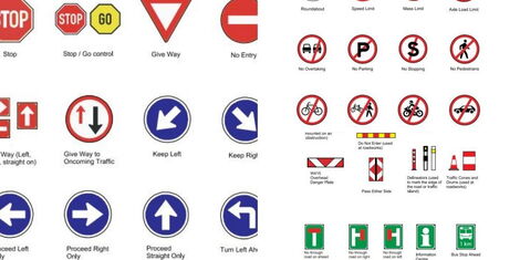 Road Signs Chart Pdf